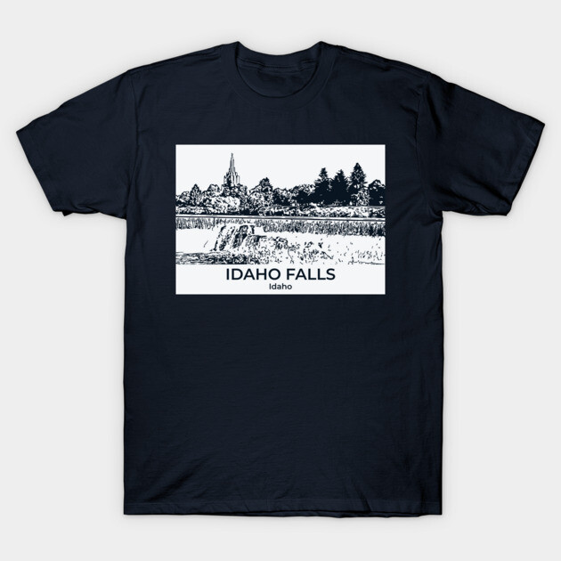 Idaho Falls – Idaho T-Shirt by Lakeric