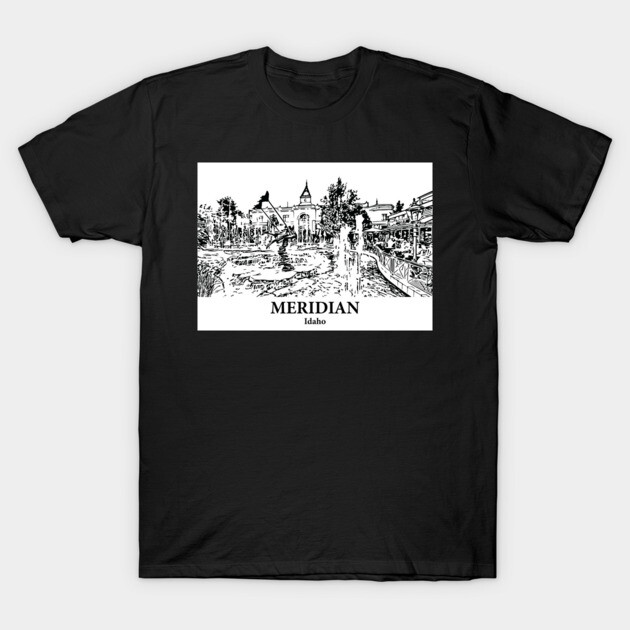 Meridian – Idaho T-Shirt by Lakeric