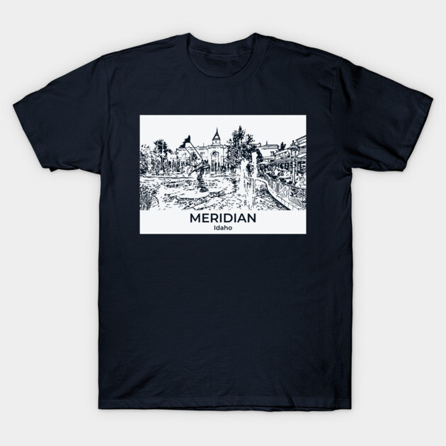 Meridian – Idaho T-Shirt by Lakeric