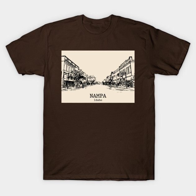 Nampa – Idaho T-Shirt by Lakeric