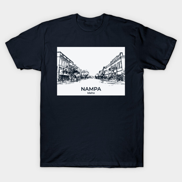 Nampa – Idaho T-Shirt by Lakeric