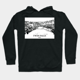Twin Falls - Idaho Hoodie