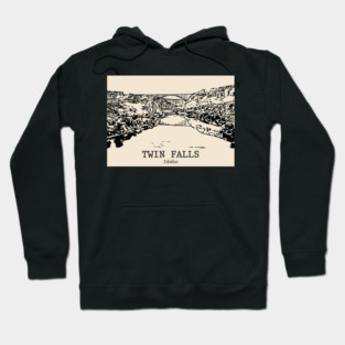 Twin Falls - Idaho Hoodie