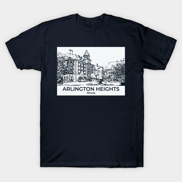 Arlington Heights - Illinois T-Shirt by Lakeric
