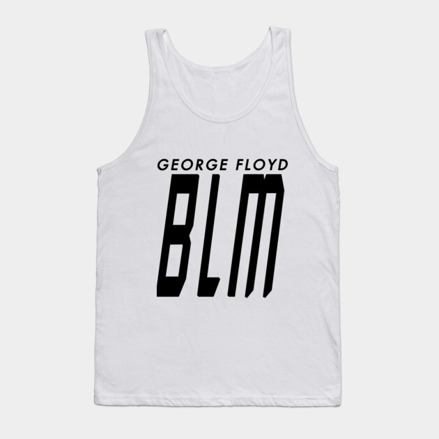 George Floyd BLM Tank Top by Margin's Store