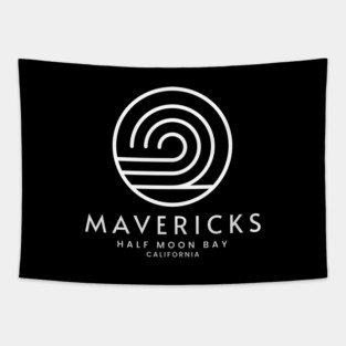 Mavericks - Half Moon Bay, California Tapestry