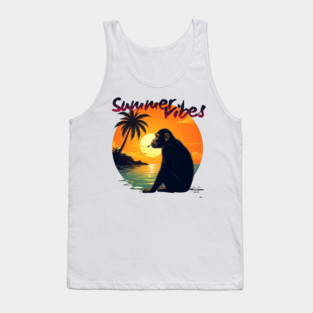 Summer Vibes – Chill Like a chimp Tank Top