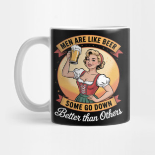 Inappropriate Funny Craft Beer Drinking Joke for Girls Night Mug