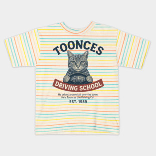 Toonces Driving School - Est. 1989 Kids T-Shirt