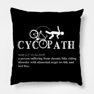 Cycling Cycopath III Pillow
