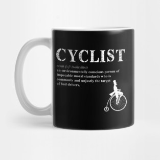 Cyclist Funny Definition Mug