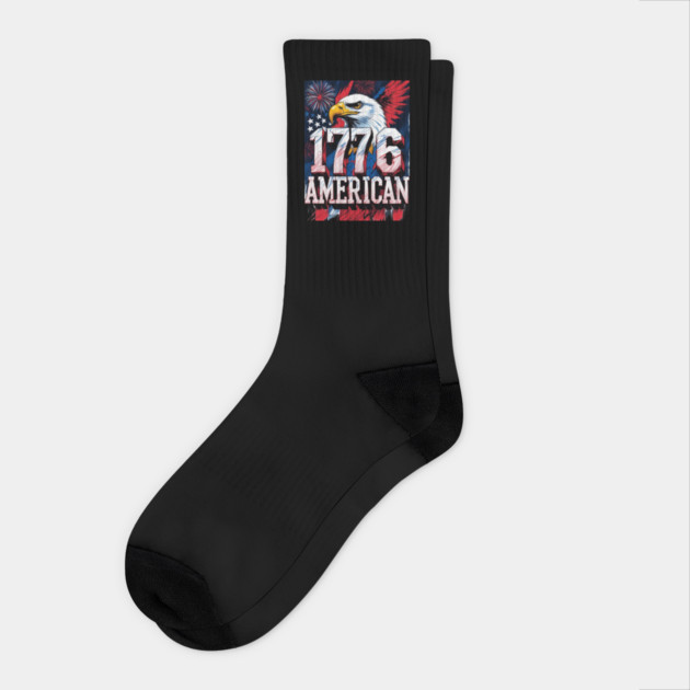 1776 American Socks by Ink Lines