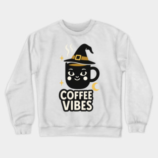 Witchy Coffee Vibes Crewneck Sweatshirt