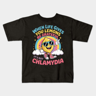 Embarrassing chlamydia Adult Humor Inappropriate Meme Kids T-Shirt