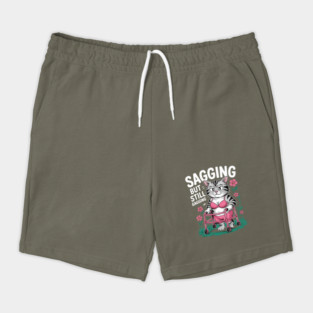Embarrassing Shirt Cat Meme Inappropriate Adult Humor Shorts