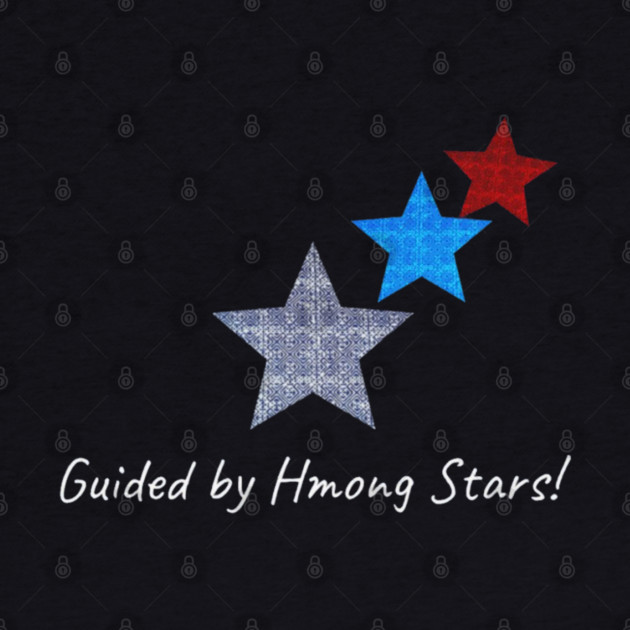 Guided by Hmong Stars – Ethnic Pattern Star Design by Pimcolle