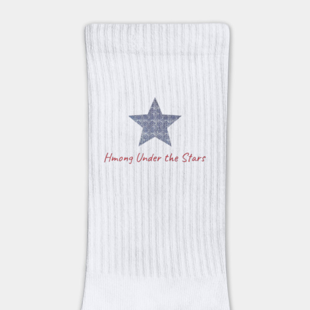 Hmong Under the Stars – Traditional Tribal Pattern Star Art by Pimcolle