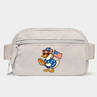 Patriotic Duck 4th of July Bag