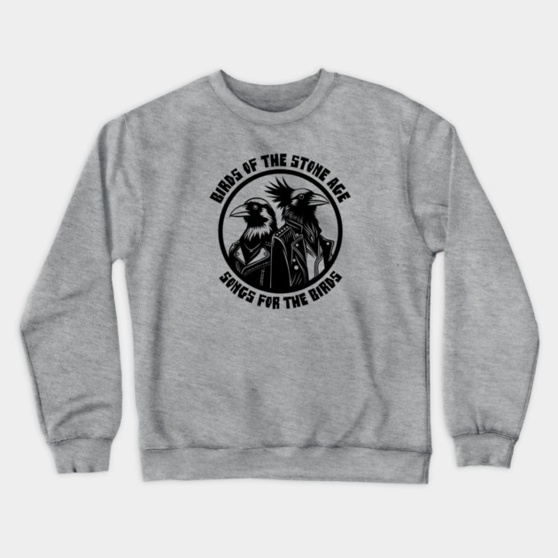 BIRDS OF THE STONE AGE Crewneck Sweatshirt by artslaves