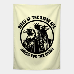 BIRDS OF THE STONE AGE Tapestry