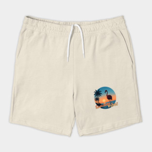 Flamingo Sunset – Summer Vibes Only Shorts