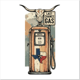 Last Chance Gas (Texas Chainsaw Massacre) Posters and Art