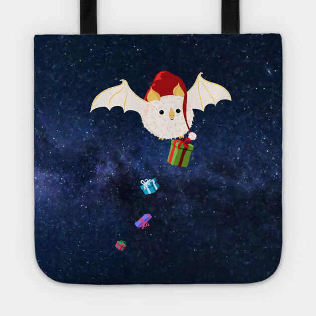 Christmas Honduran White Bat Tote by H. R. Sinclair