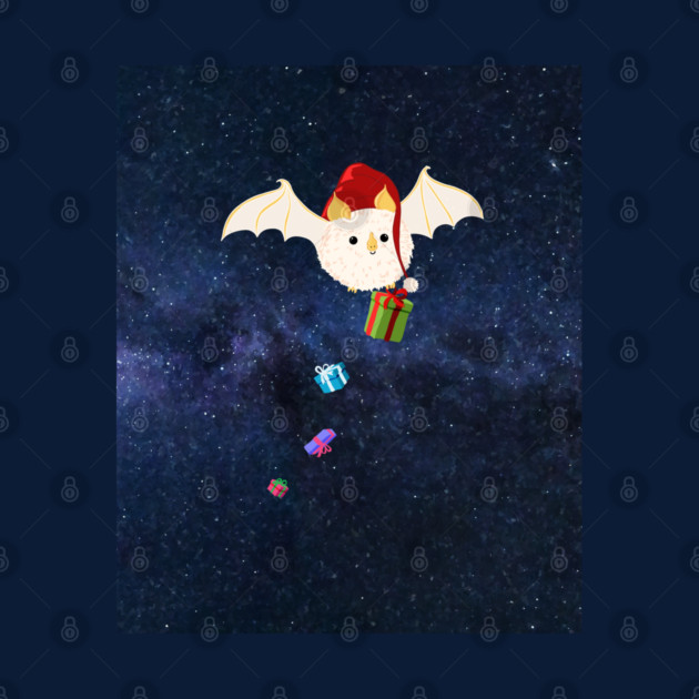 Christmas Honduran White Bat by H. R. Sinclair