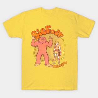Bigfoot & Wildboy 70s TV Show T-Shirt