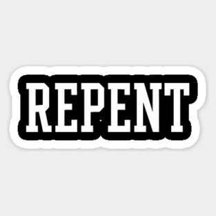 Repent Christian Gift Magnet