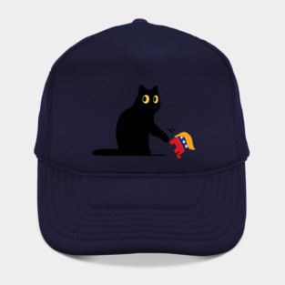 Cat Funny Trump - Political Humor, Parody Design Hat