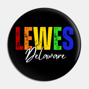 Lewes Delaware Pride Pin