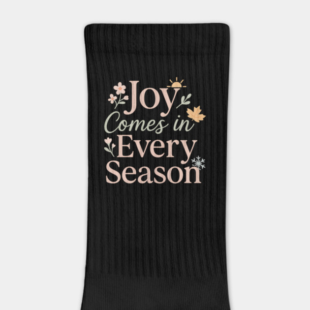 Joy Comes In Every Season Christian Gift by Joyce A's Store