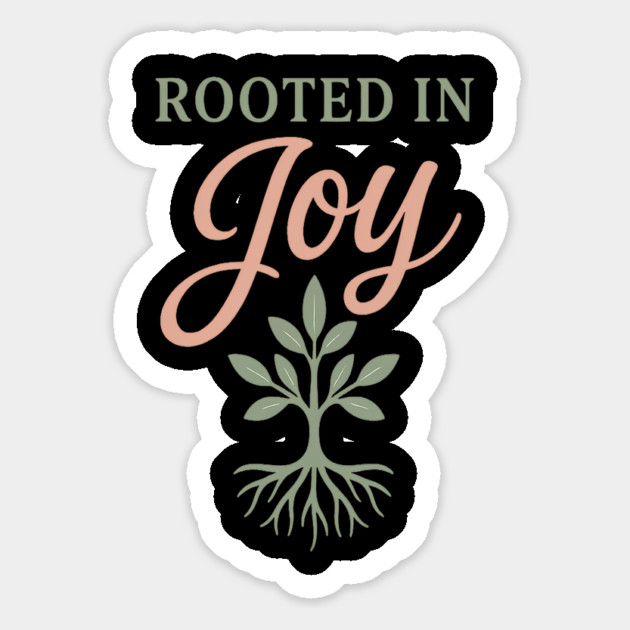 Rooted In Joy Christian Gift Magnet by Joyce A's Store