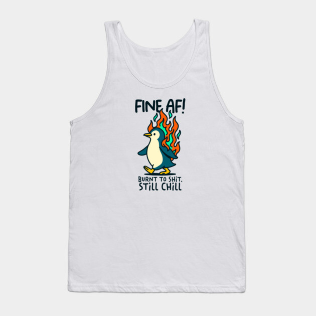 FINE AF! Tank Top by Fabrik