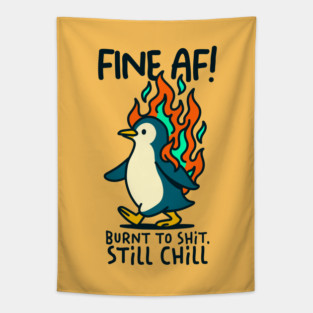 FINE AF! Tapestry