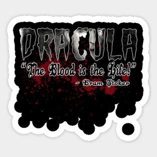 Vintage Dracula Prince of Darkness Sticker