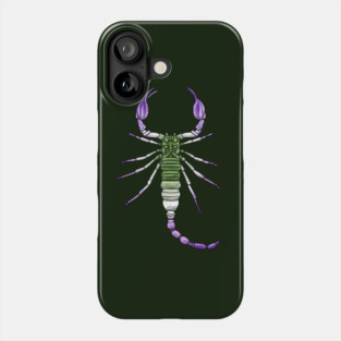 Genderqueer Scorpion Phone Case