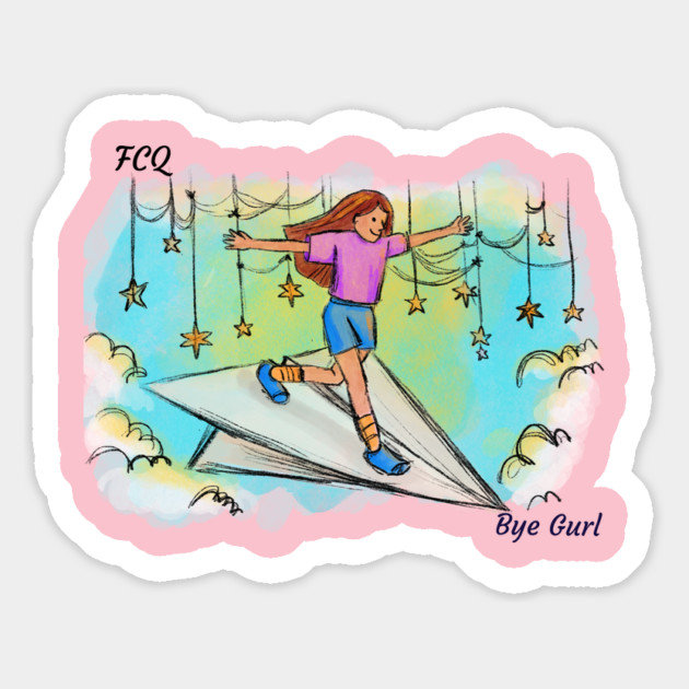 little bye gurl Magnet by FirstClassQueen