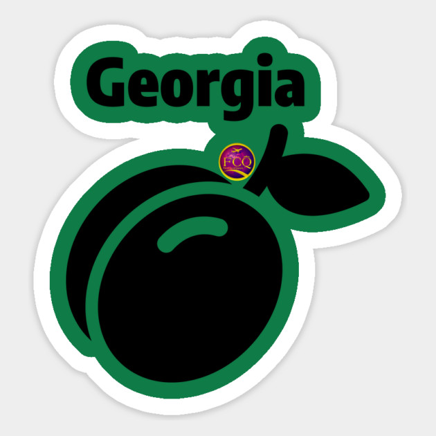 Georgia Peach Magnet by FirstClassQueen