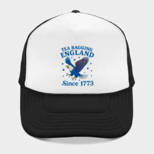 Tea Bagging England Since 1773 4th Of July Hat