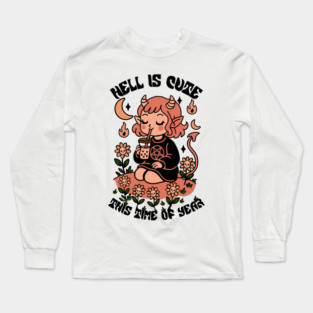 Hell Is Cute This Time of Year Long Sleeve T-Shirt
