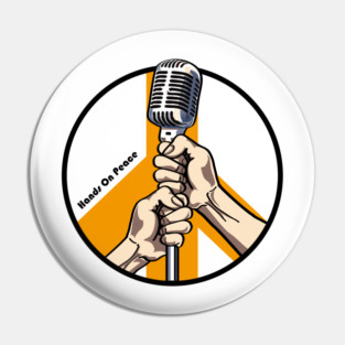 Hands On Peace Pin