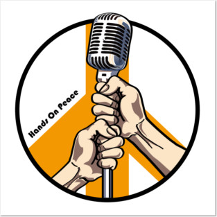 Hands On Peace Posters and Art