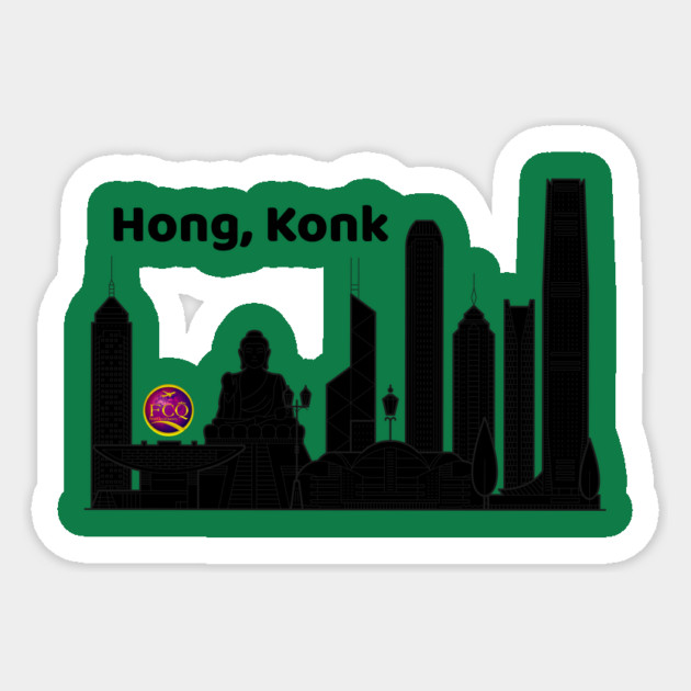 Hong Kong Sticker by FirstClassQueen