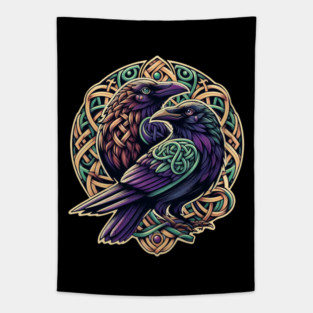 Two Ravens Tapestry