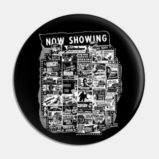 Now Showing! Held Over! Pin