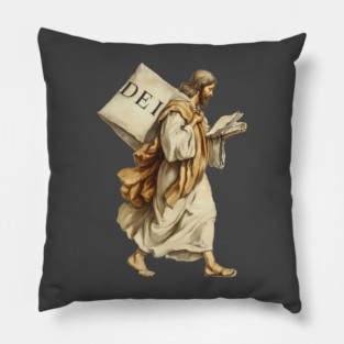 Jesus & DEI Pillow