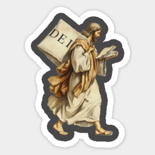 Jesus & DEI Sticker