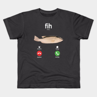 Fih Calling Kids T-Shirt
